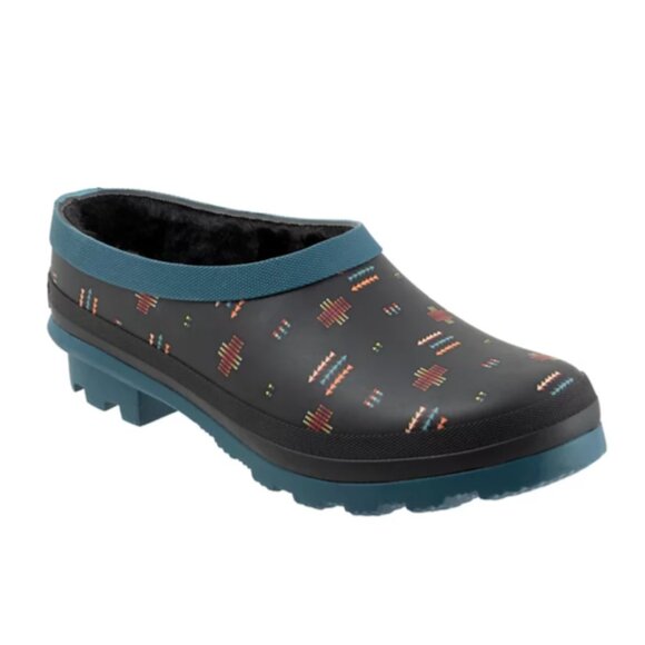 NEW Pendleton Women's Geo Toss FUR LINED Clogs 2511 2s1 - Picture 1 of 4